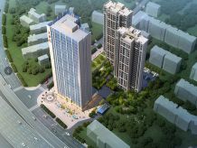 株洲-石峰区亿都晴天项目位于云龙示范区红旗北路与田龙路交汇处（亿都国际对面）