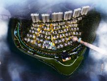 株洲-茶陵县月亮湾山水城项目位于思聪街道办事处辉山村牛山月亮湾大桥