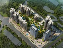 株洲-天元区华晨神农湾项目位于珠江北路和庐山路交汇处