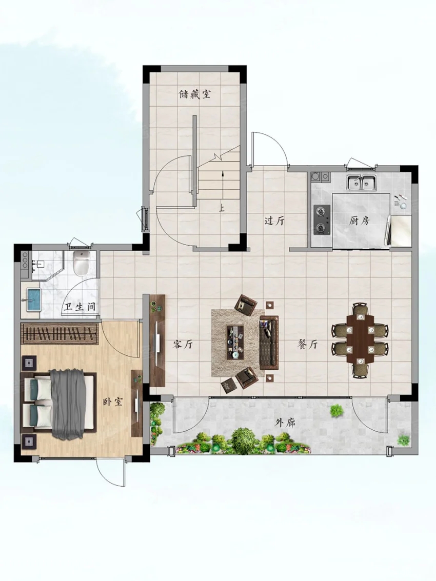 株洲石峰区绿城云栖桃源为您提供该项目建面约155㎡户型图片鉴赏