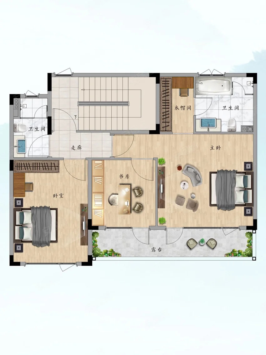 株洲石峰区绿城云栖桃源为您提供该项目建面约189㎡户型图片鉴赏