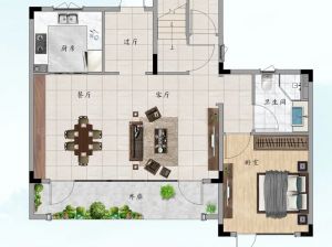 株洲-石峰区绿城云栖桃源为您提供建面约187㎡户型鉴赏