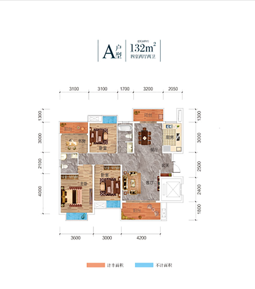 株洲石峰区云龙凤凰谷为您提供A户型图片详情鉴赏