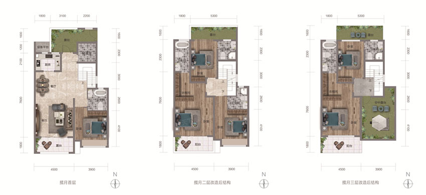 株洲-茶陵县东阳凯悦为您提供该项目D-3户型图片鉴赏