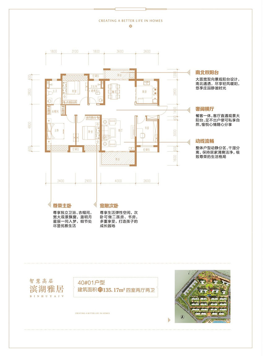 株洲渌口区美的梧桐庄园为您提供该项目40#01户型图片鉴赏