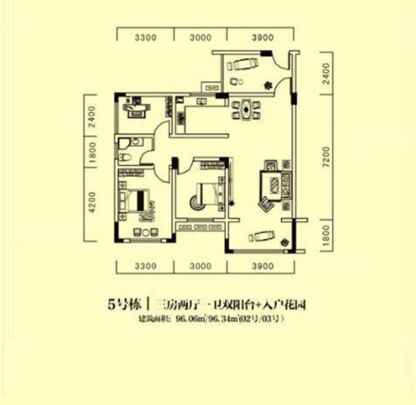 株洲渌口区南洲壹号为您提供5#02/03户型图片详情鉴赏