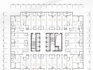 株洲-天元区汇文中心为您提供13-38层平面图鉴赏