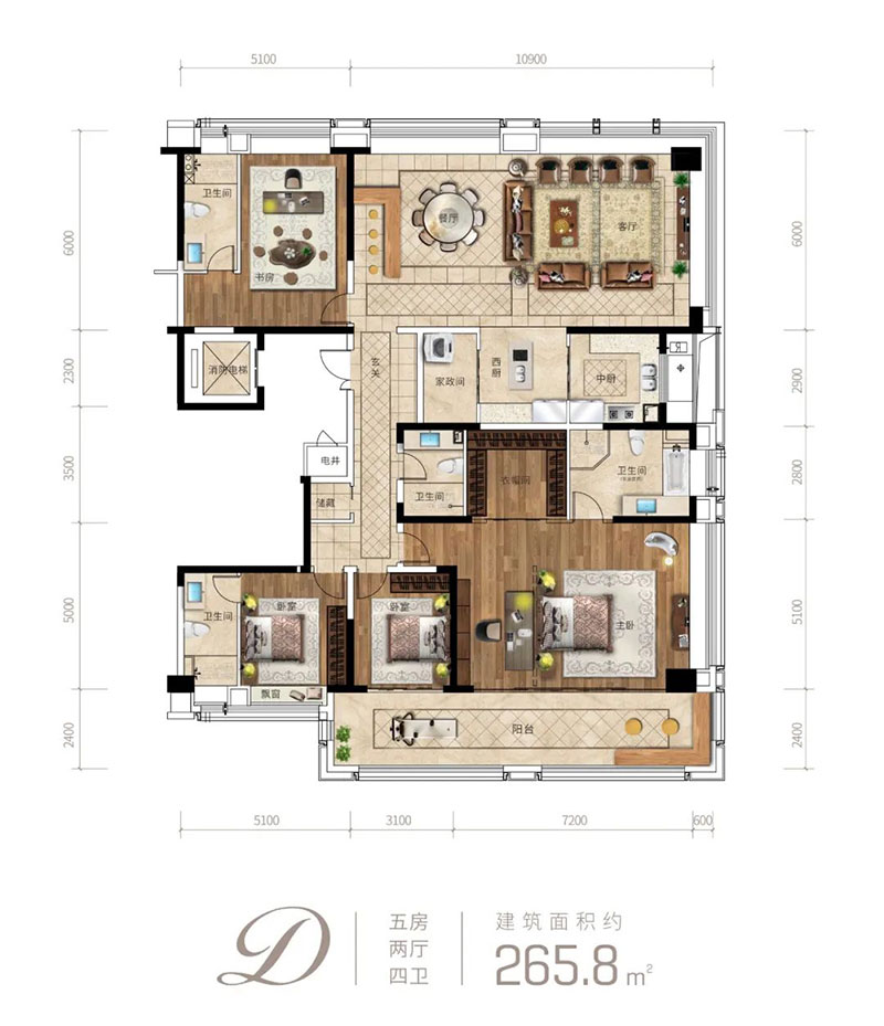 株洲天元区阅天下为您提供该项目D户型图片鉴赏