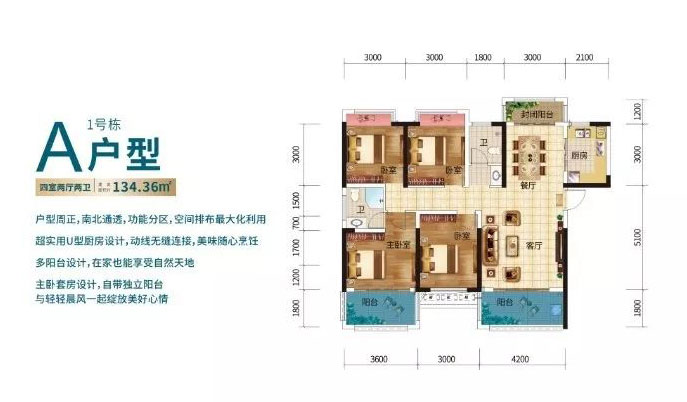 株洲荷塘区水竹佳苑为您提供该项目A户型图片鉴赏