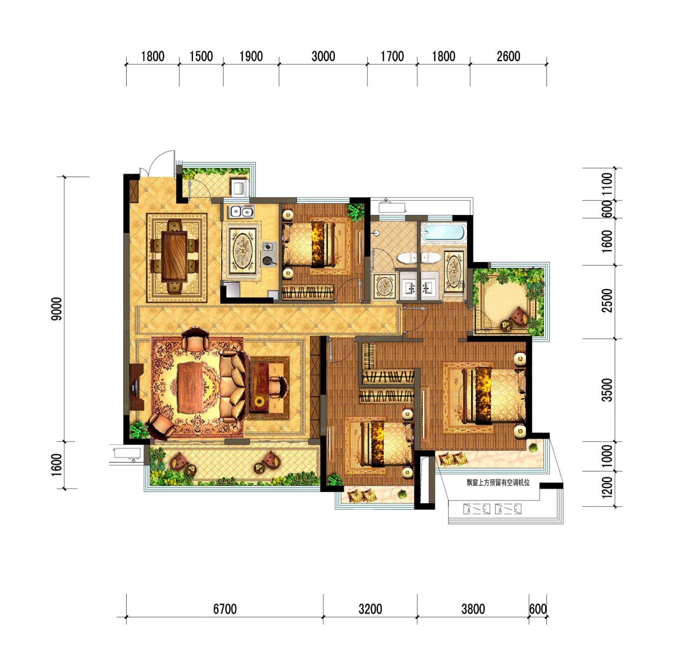 株洲芦淞区未名1898为您提供该项目高层B户型图片鉴赏