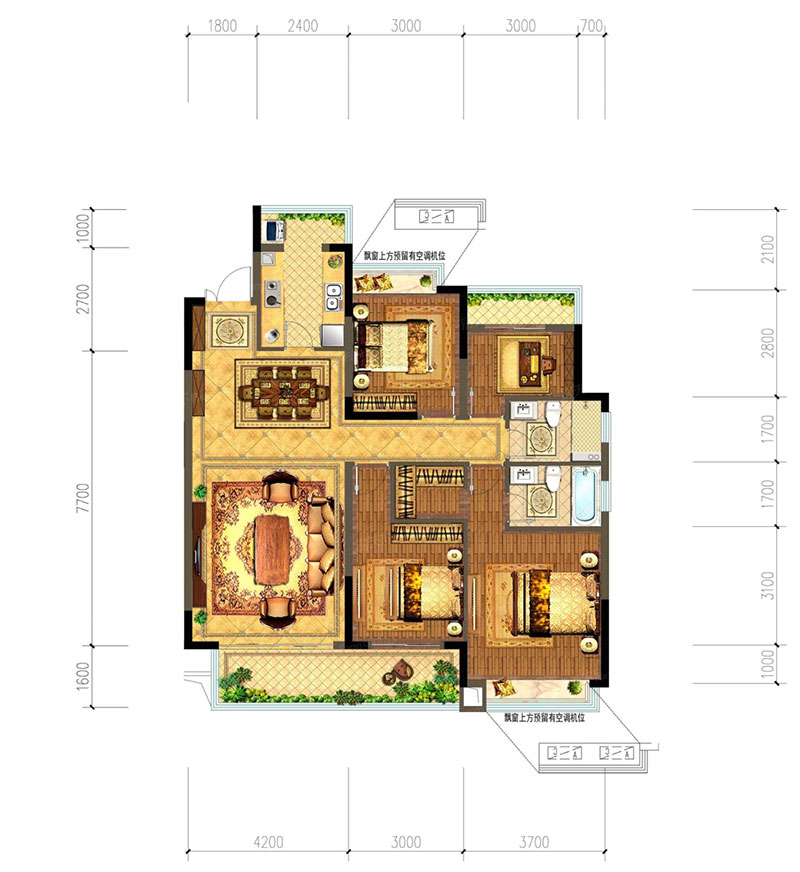 株洲芦淞区未名1898为您提供该项目高层C户型图片鉴赏
