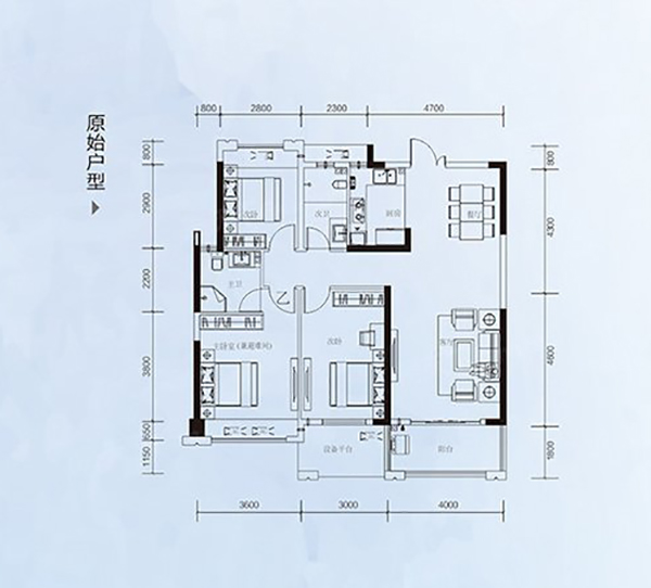 株洲-醴陵市旗滨玖玺为您提供G户型图片详情鉴赏