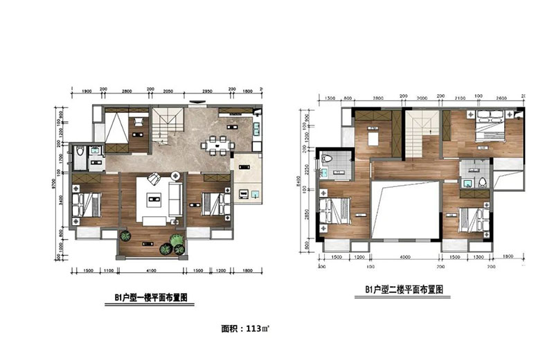 株洲渌口区磐石大院为您提供该项目B1户型图片鉴赏