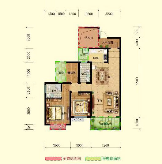 株洲-攸县幸福里为您提供该项目A户型图片鉴赏