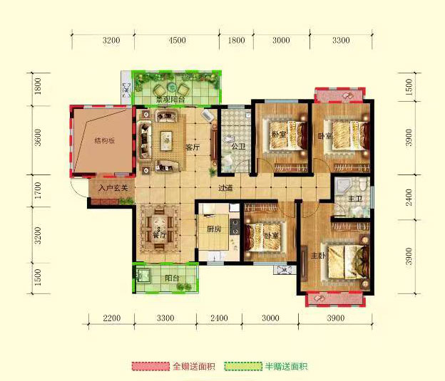 株洲-攸县幸福里为您提供该项目C户型图片鉴赏