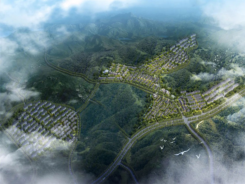绿城云栖桃源项目位于云峰大道与创元路交汇处