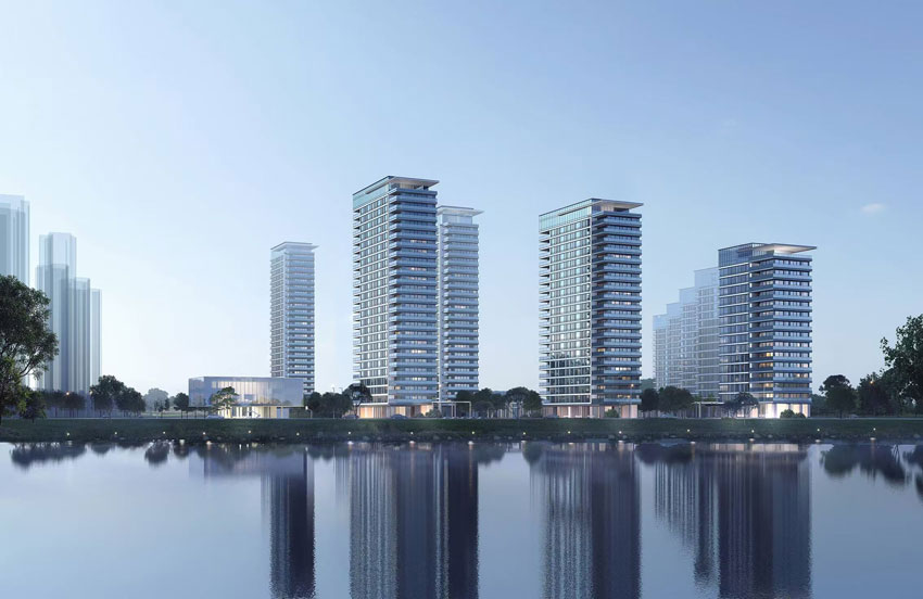 高科云水湾项目位于株洲市天元区滨江南路与南塘路交汇处