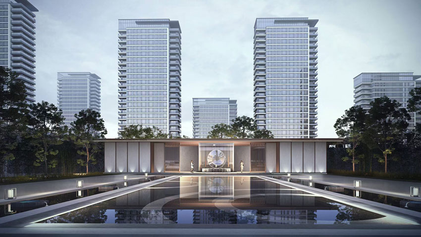 高科云水湾项目位于株洲市天元区滨江南路与南塘路交汇处