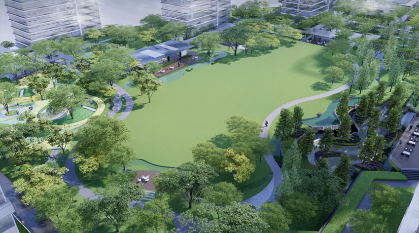 高科云水湾项目位于株洲市天元区滨江南路与南塘路交汇处